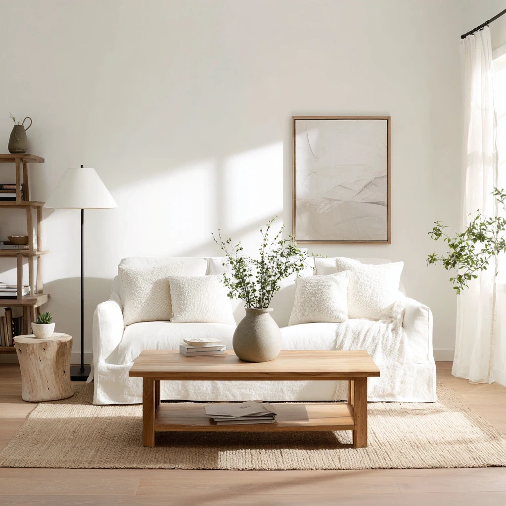 aesthetic white background