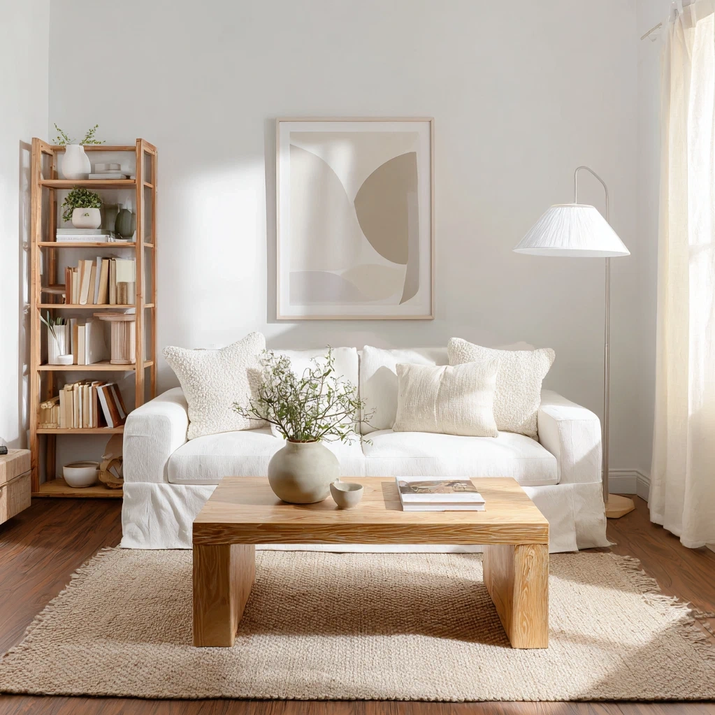 aesthetic white background