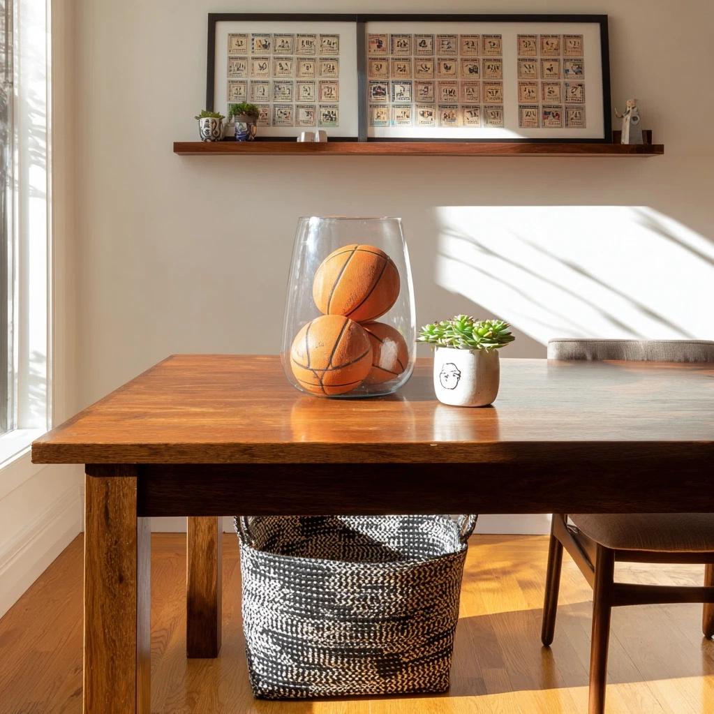 basketball centerpiece ideas