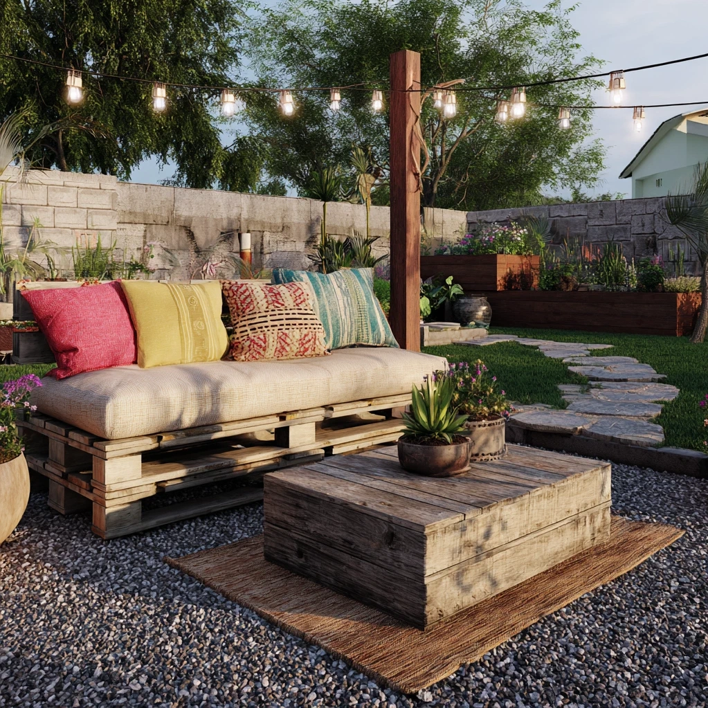 budget backyard makeover