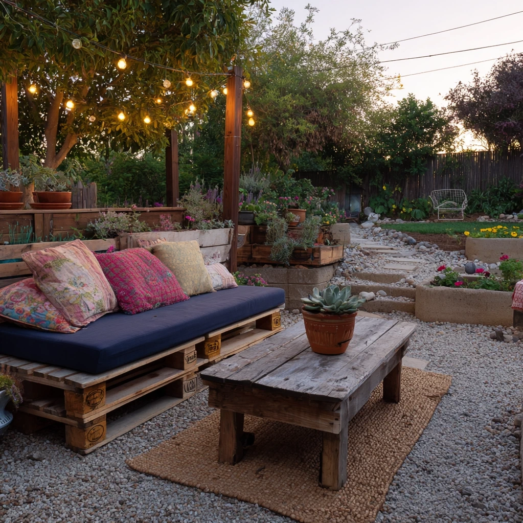 budget backyard makeover
