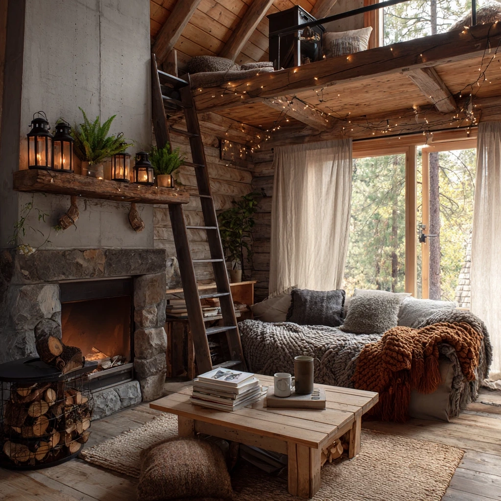cabin weekend inspo