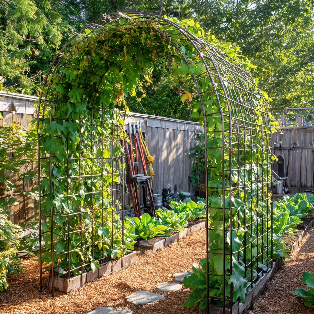 cattle panel trellis