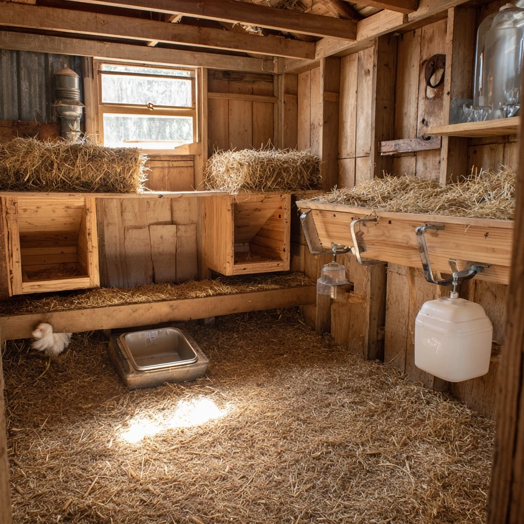 chicken coop interior ideas