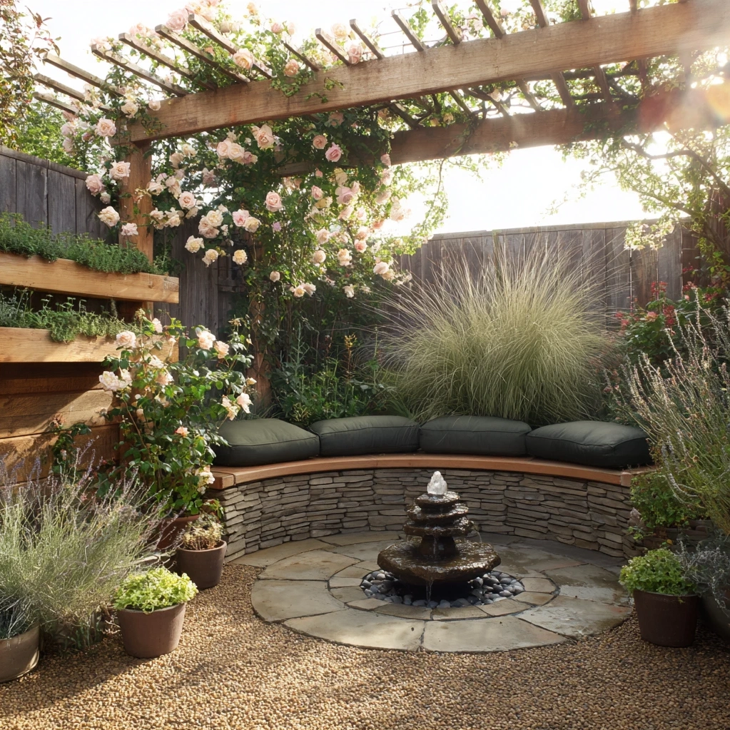 corner garden ideas backyards
