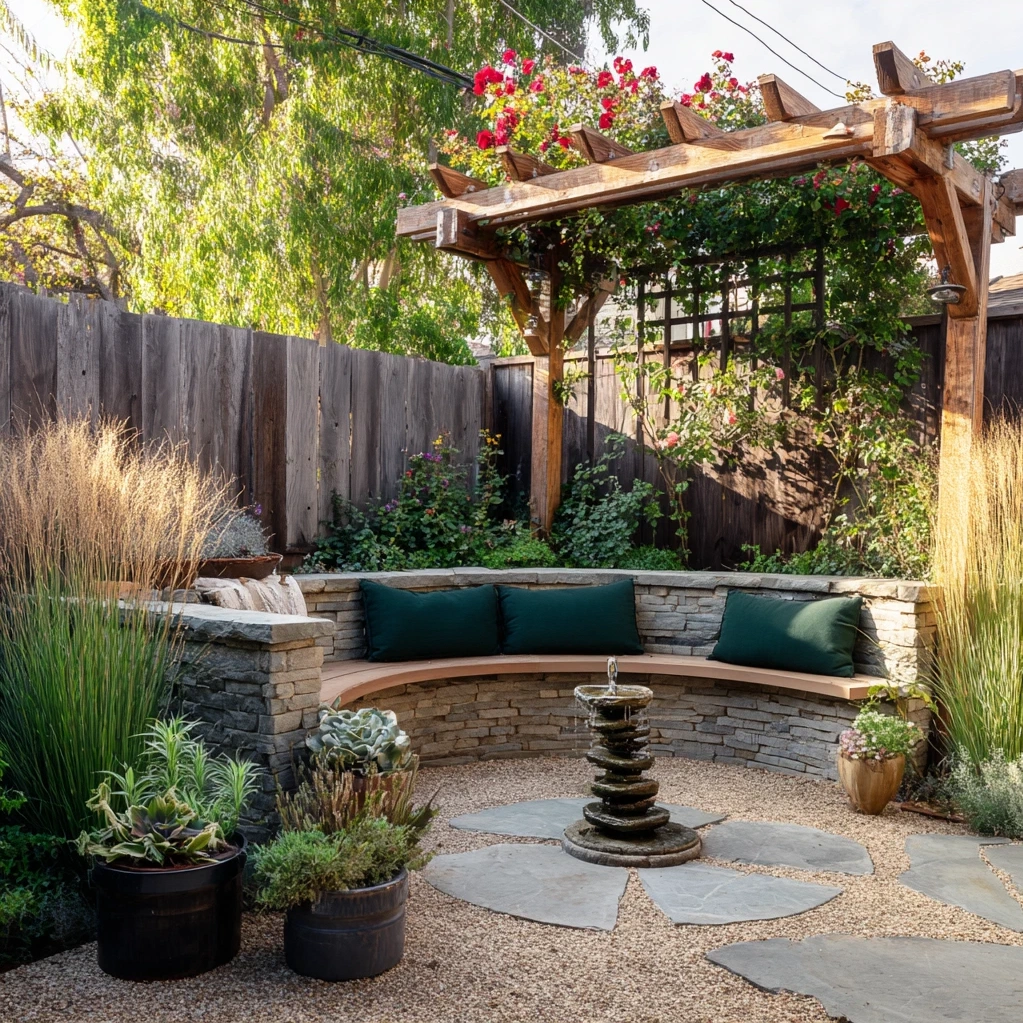 corner garden ideas backyards