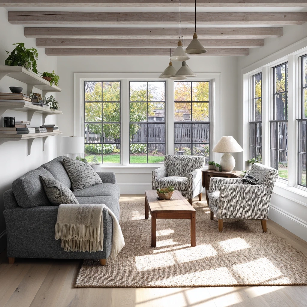 cozy enclosed porches