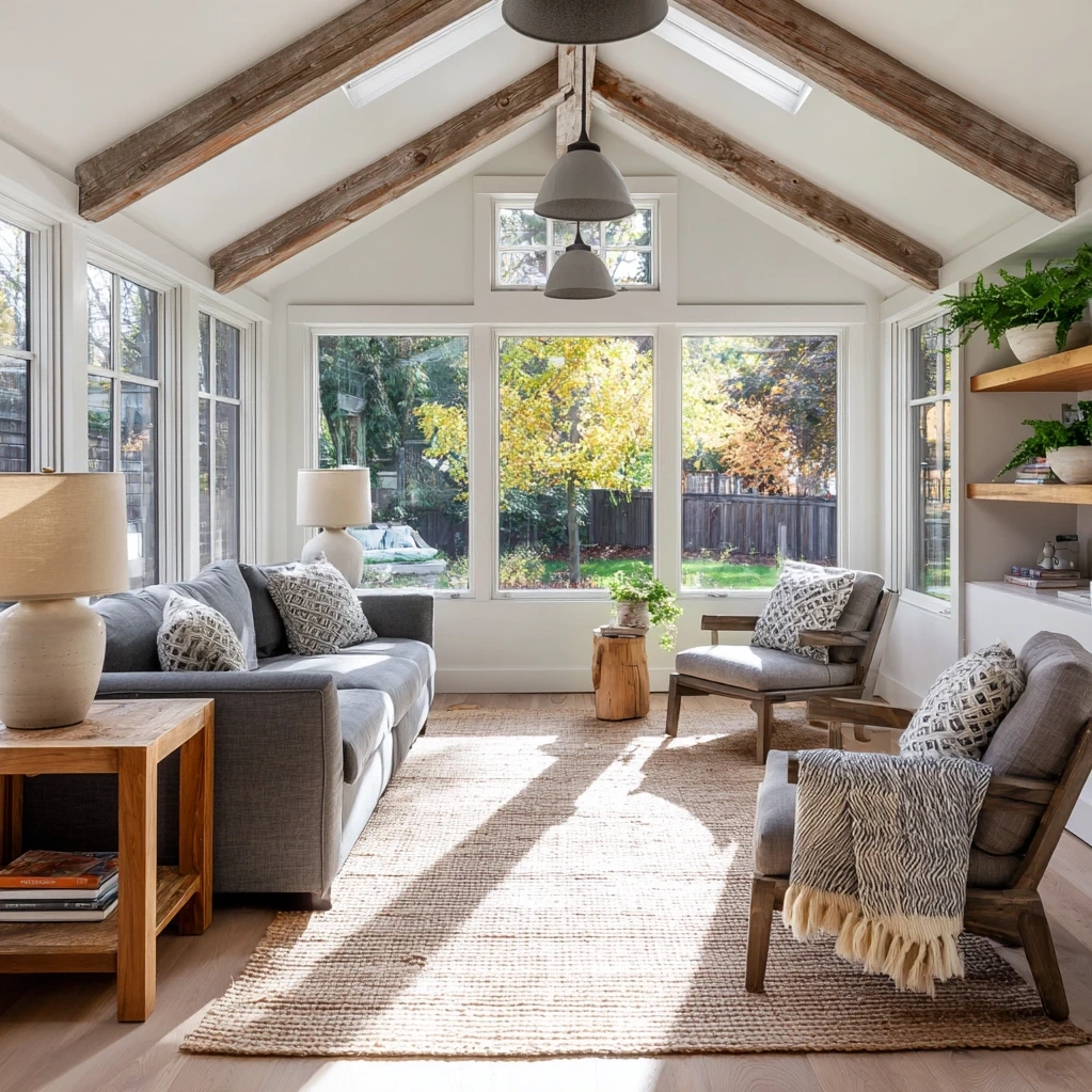 cozy enclosed porches