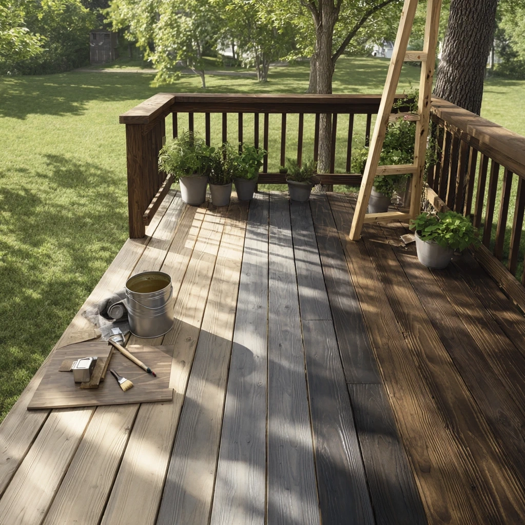 deck stain colors