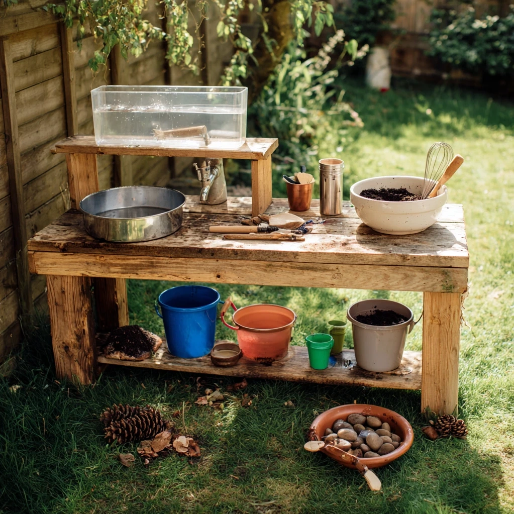diy mud kitchen