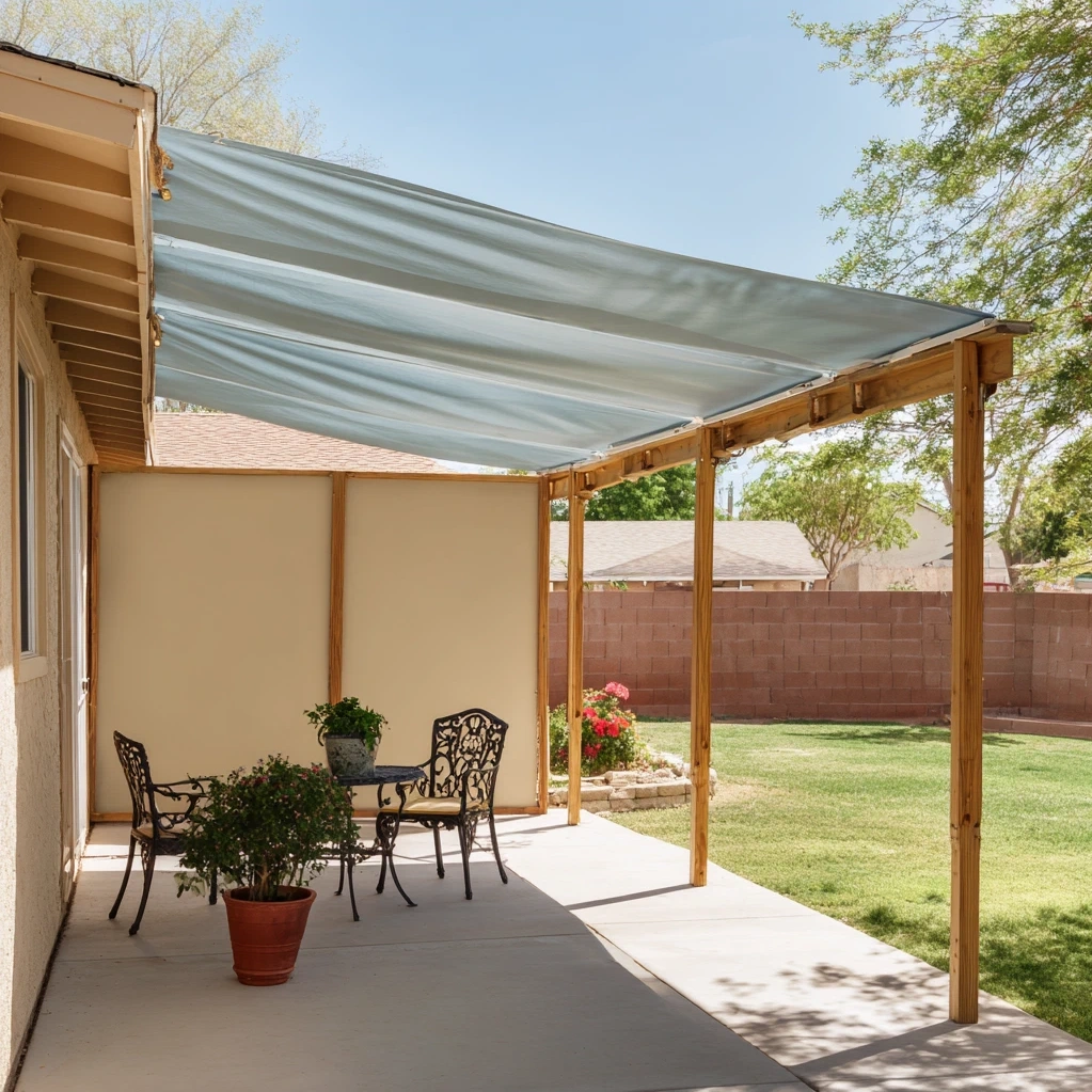 diy patio awning
