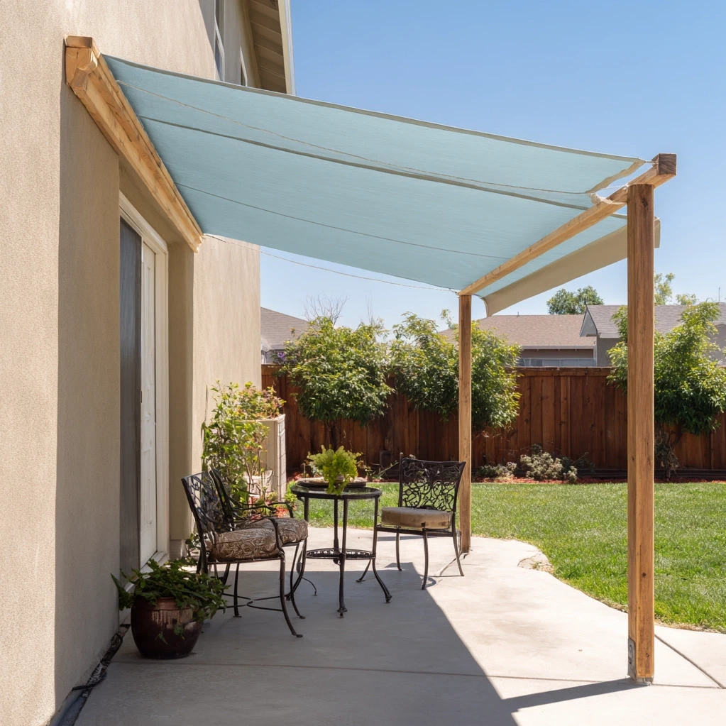 diy patio awning