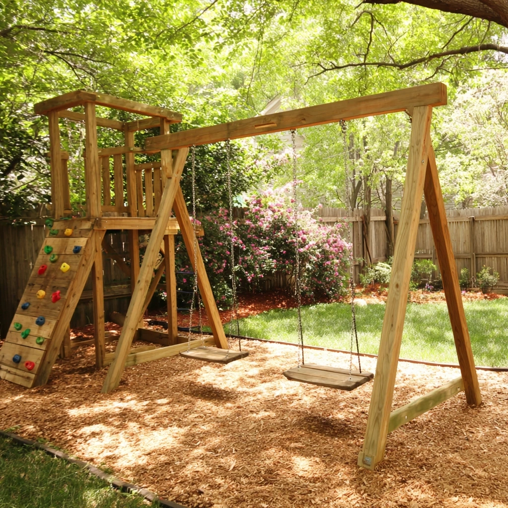 diy swing set