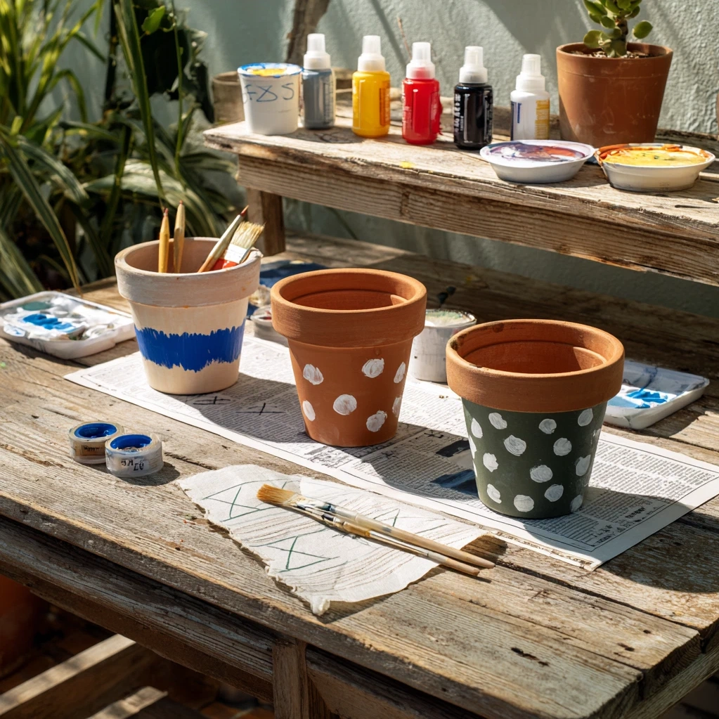 easy pot painting