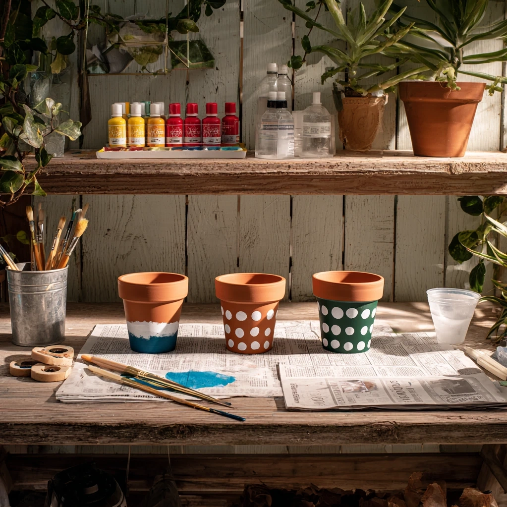 easy pot painting