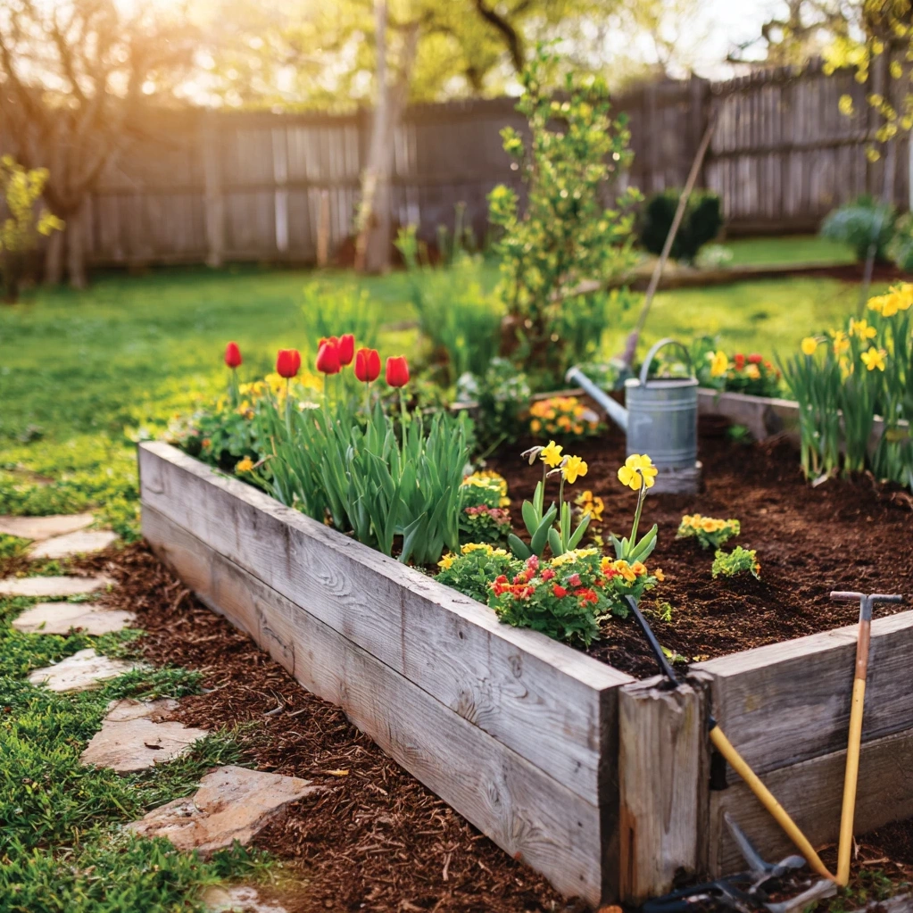 flower bed ideas
