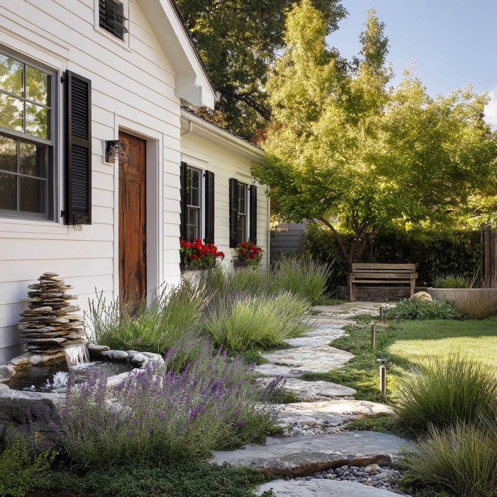 front yard landscaping design