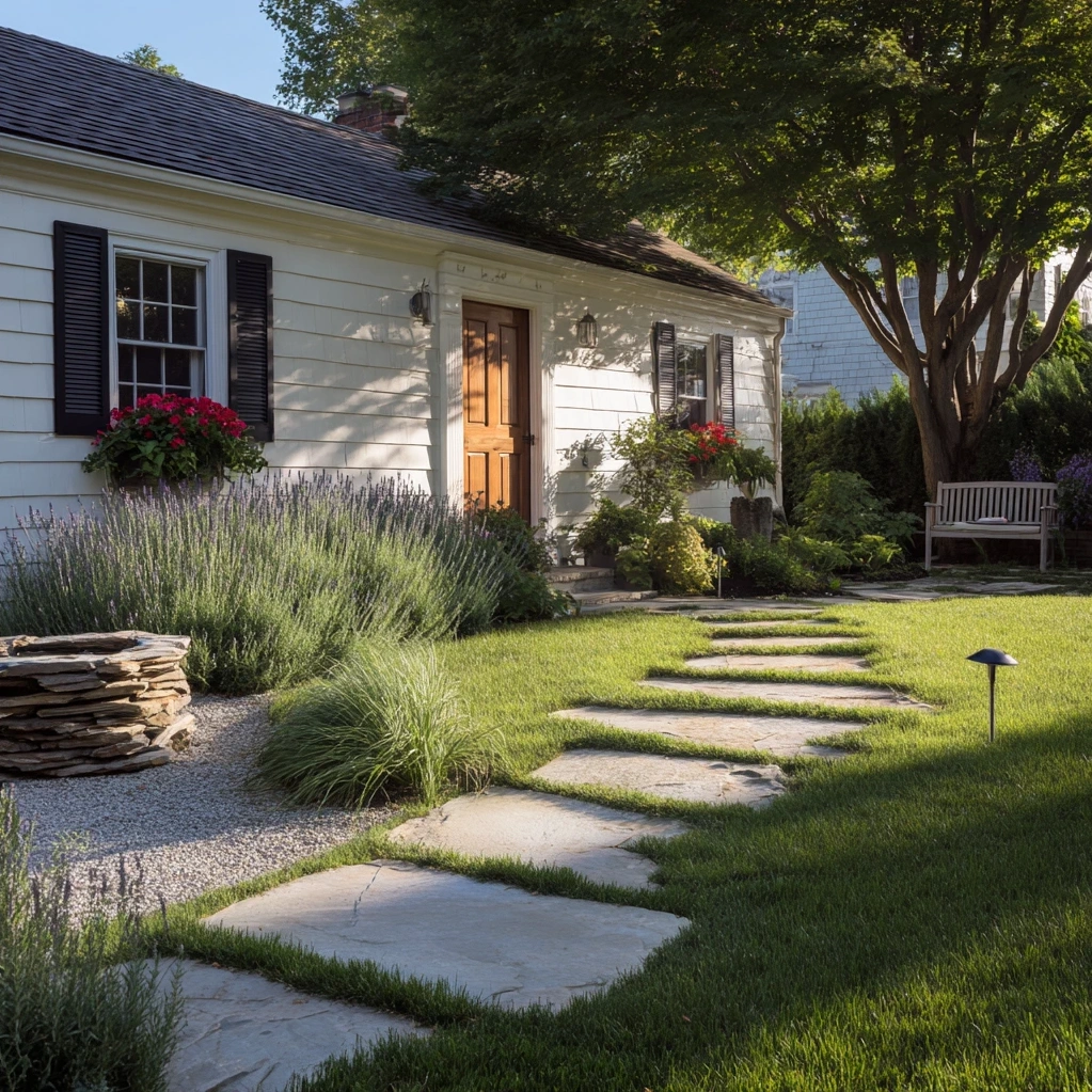 front yard landscaping design