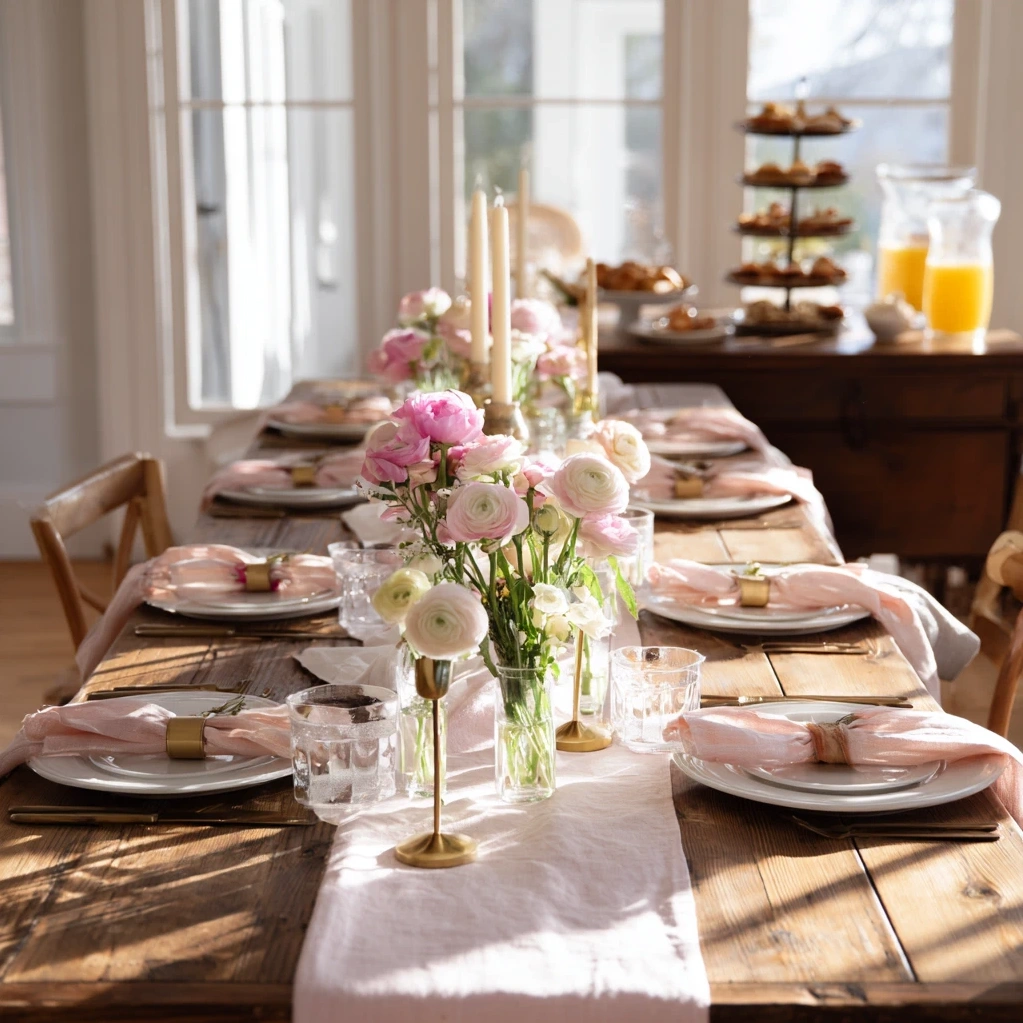galentine brunch tablescapes