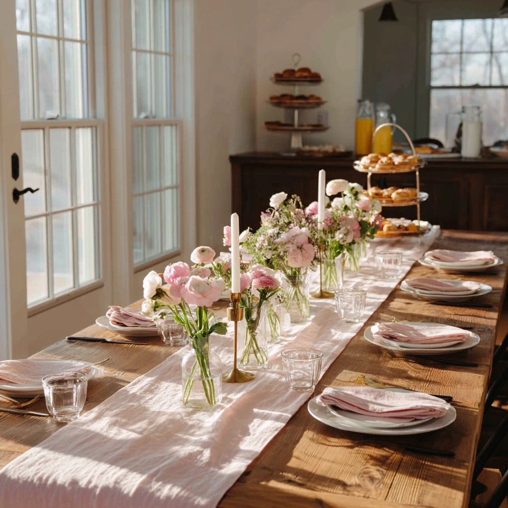 galentine brunch tablescapes