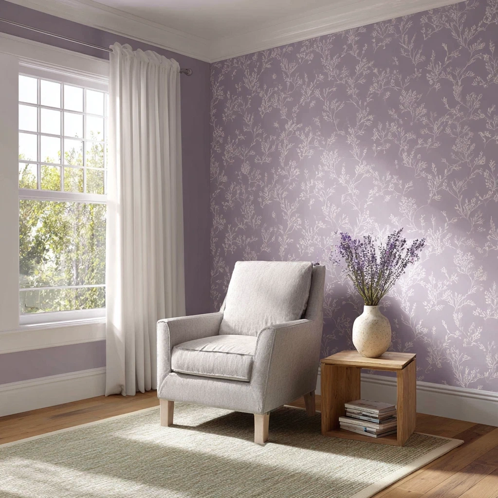 lavender purple wallpaper