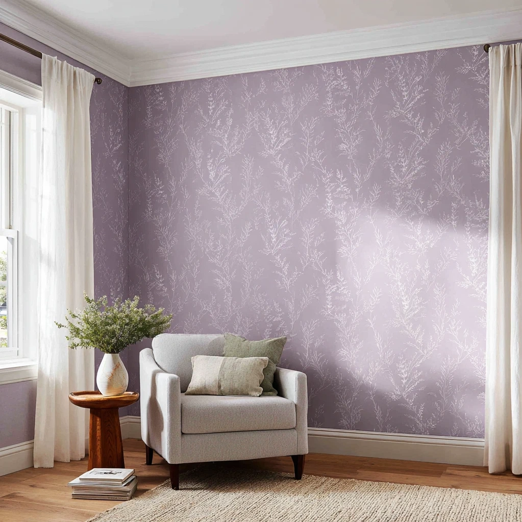 lavender purple wallpaper