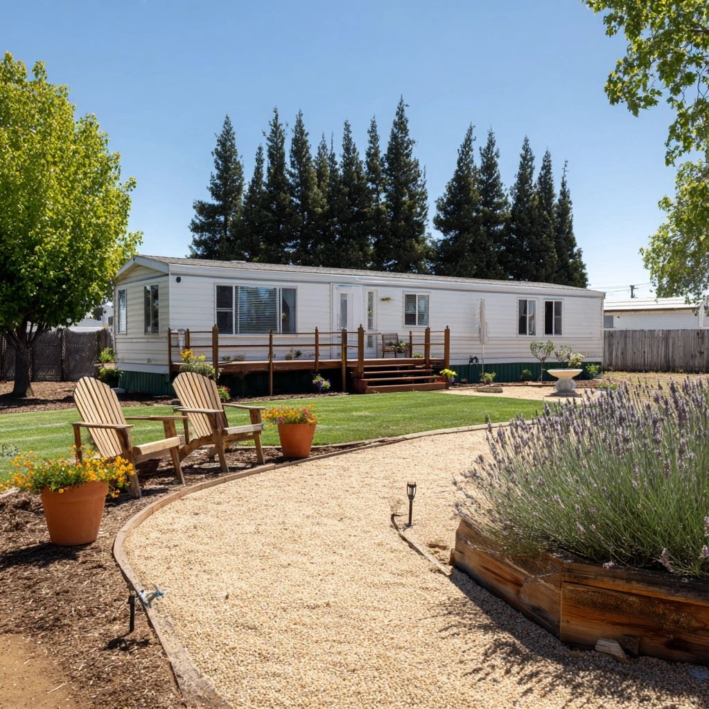 mobile home landscaping ideas