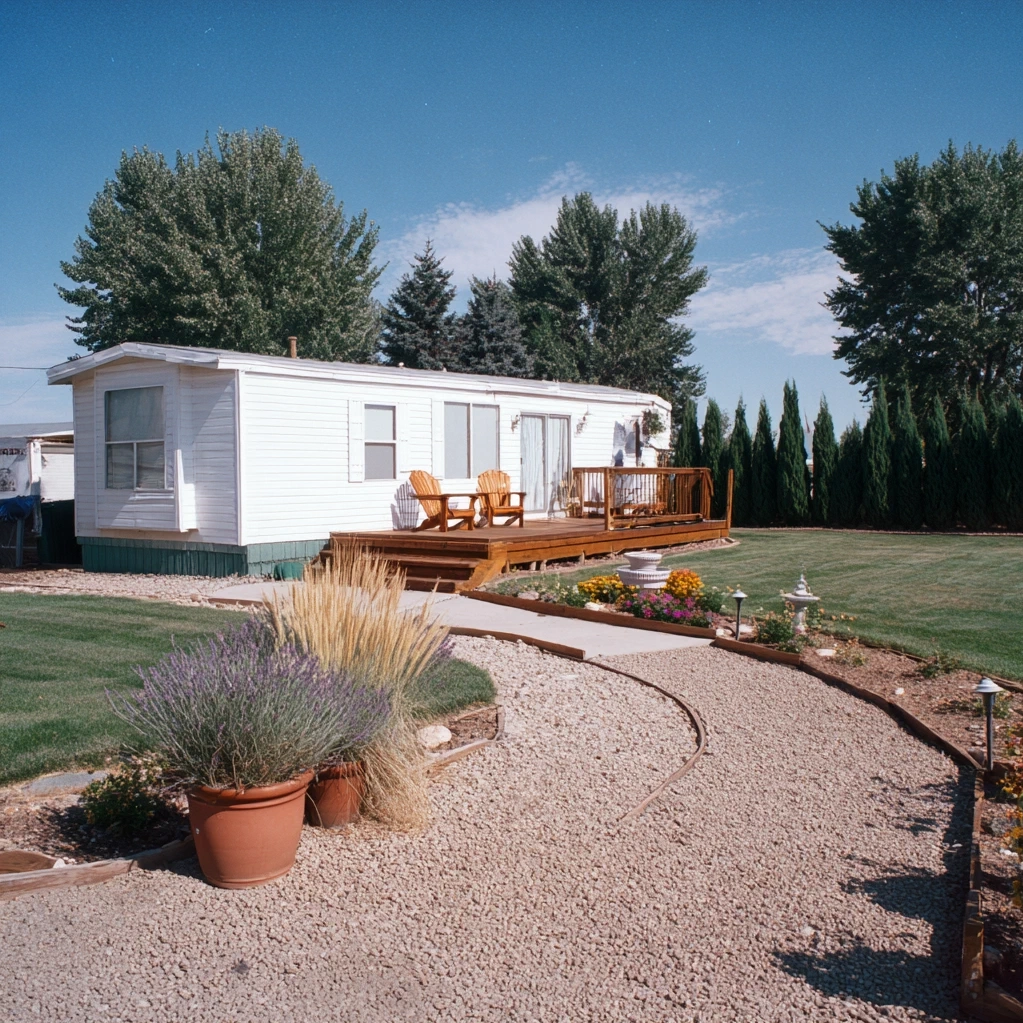 mobile home landscaping ideas
