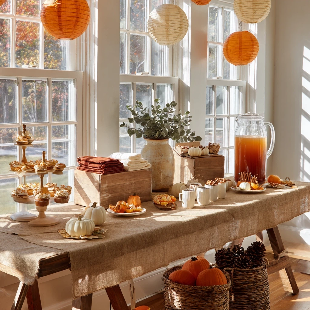 october baby shower ideas