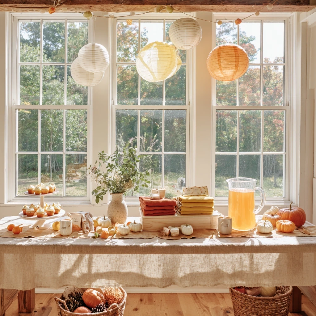 october baby shower ideas