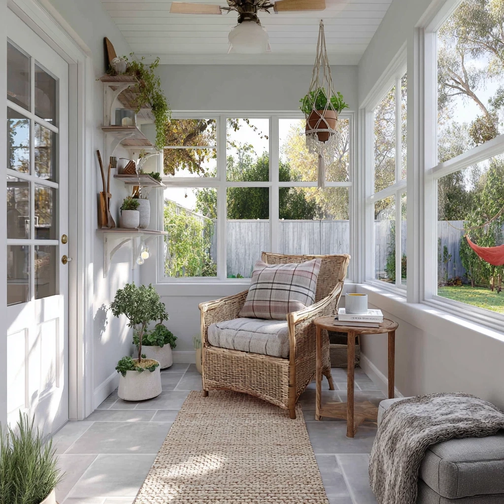 small enclosed porches