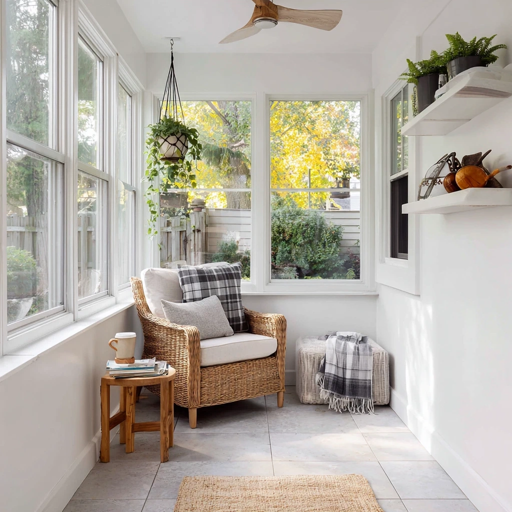 small enclosed porches