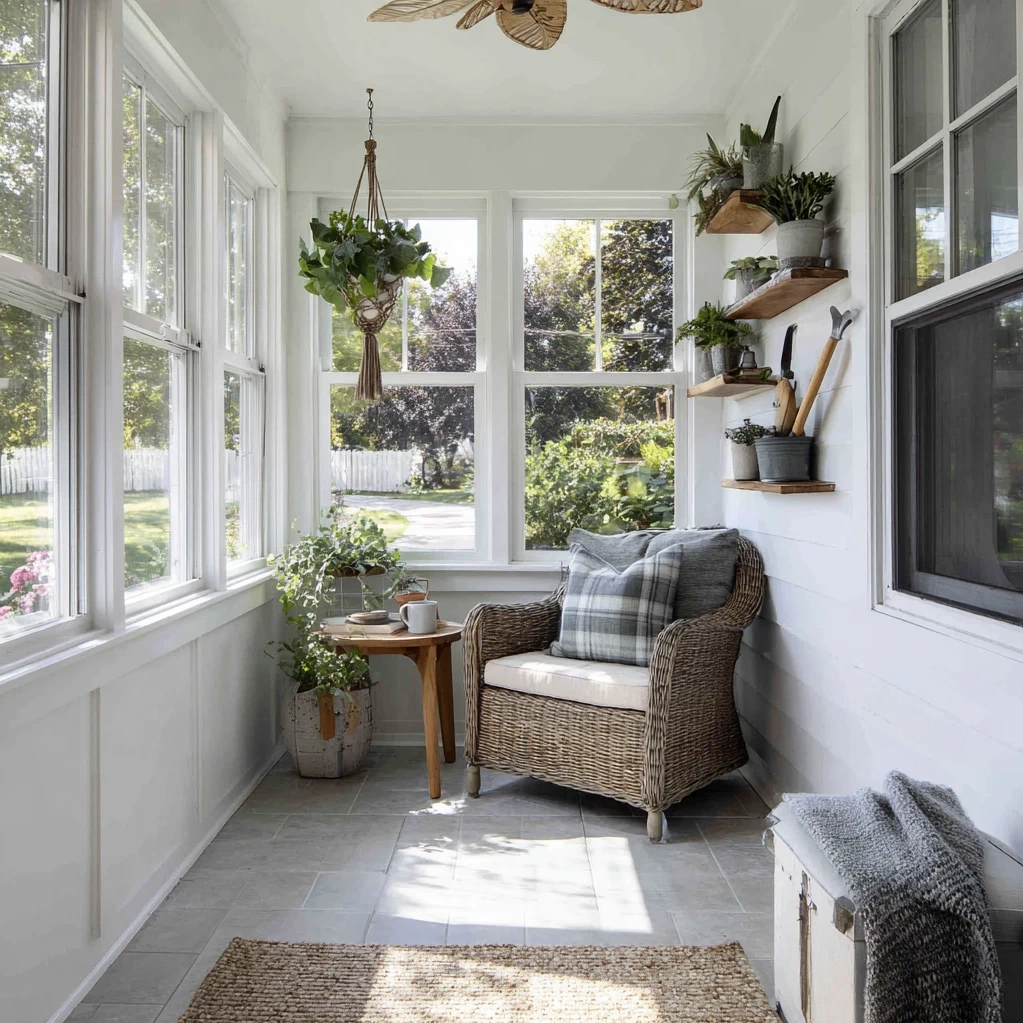 small enclosed porches