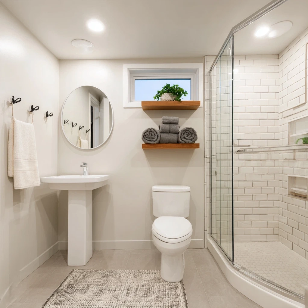 small guest bathroom