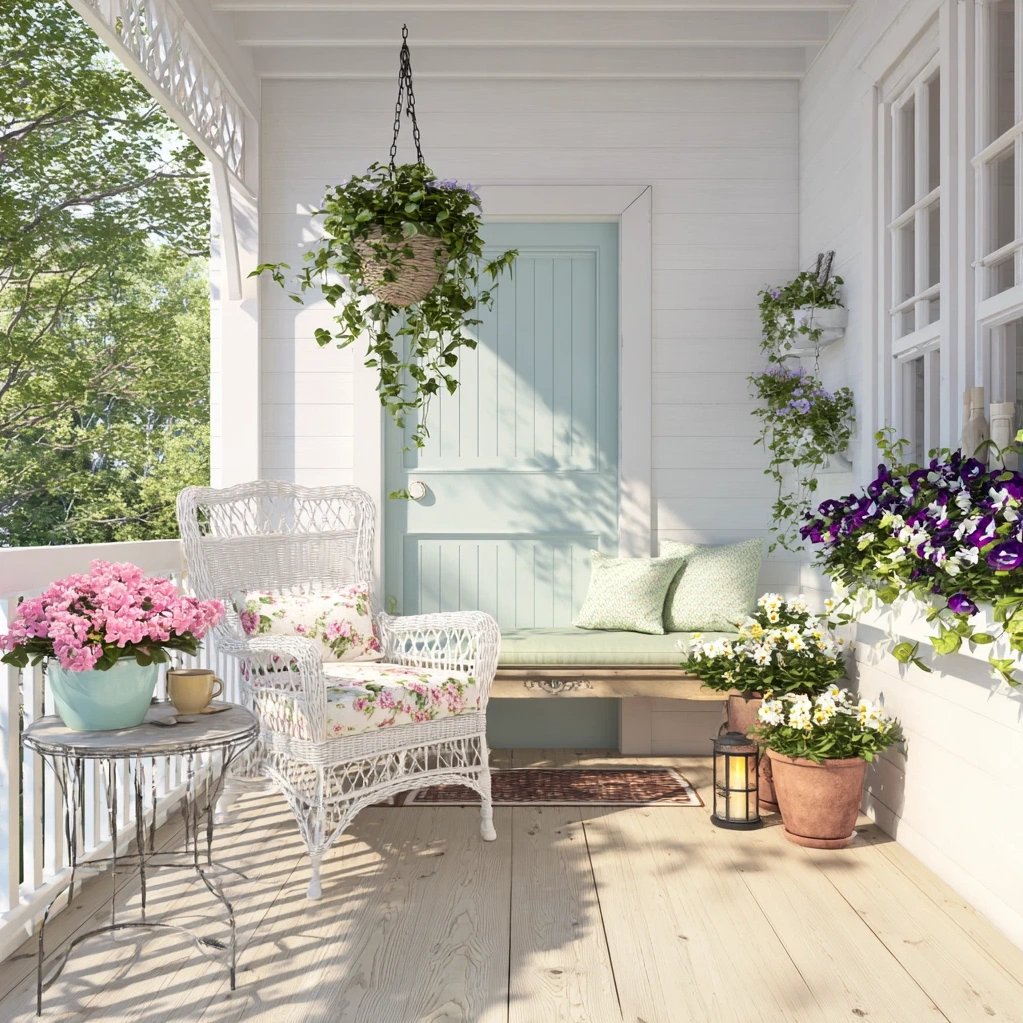 spring front porch