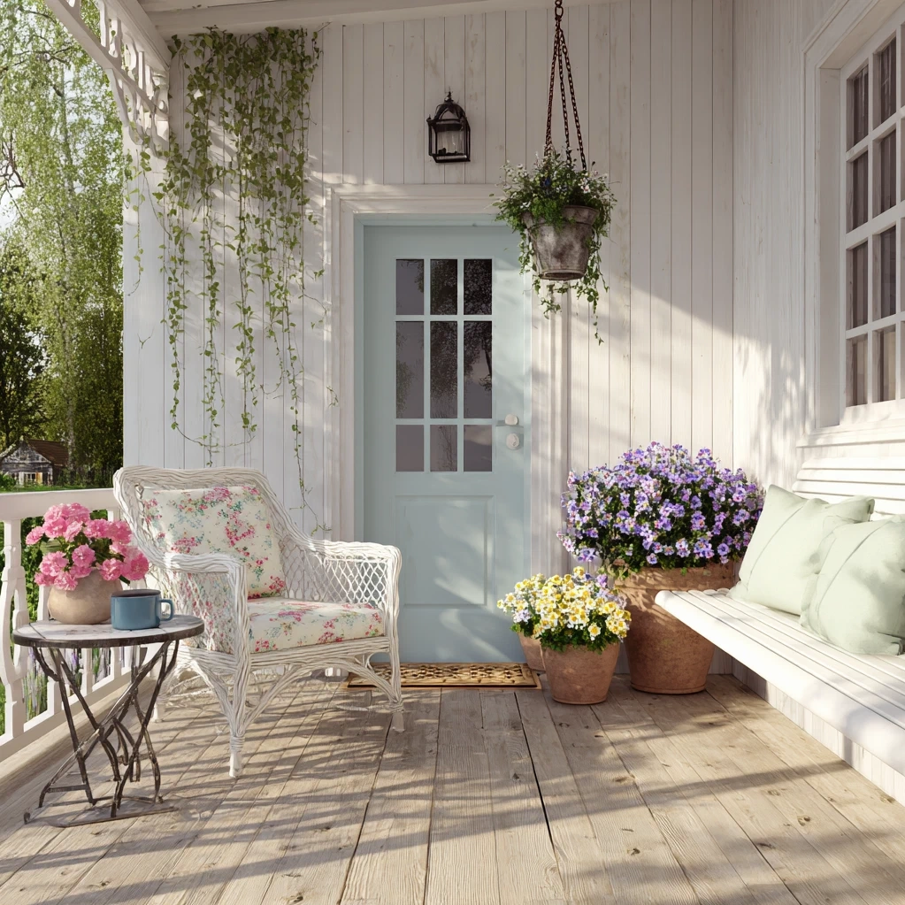 spring front porch