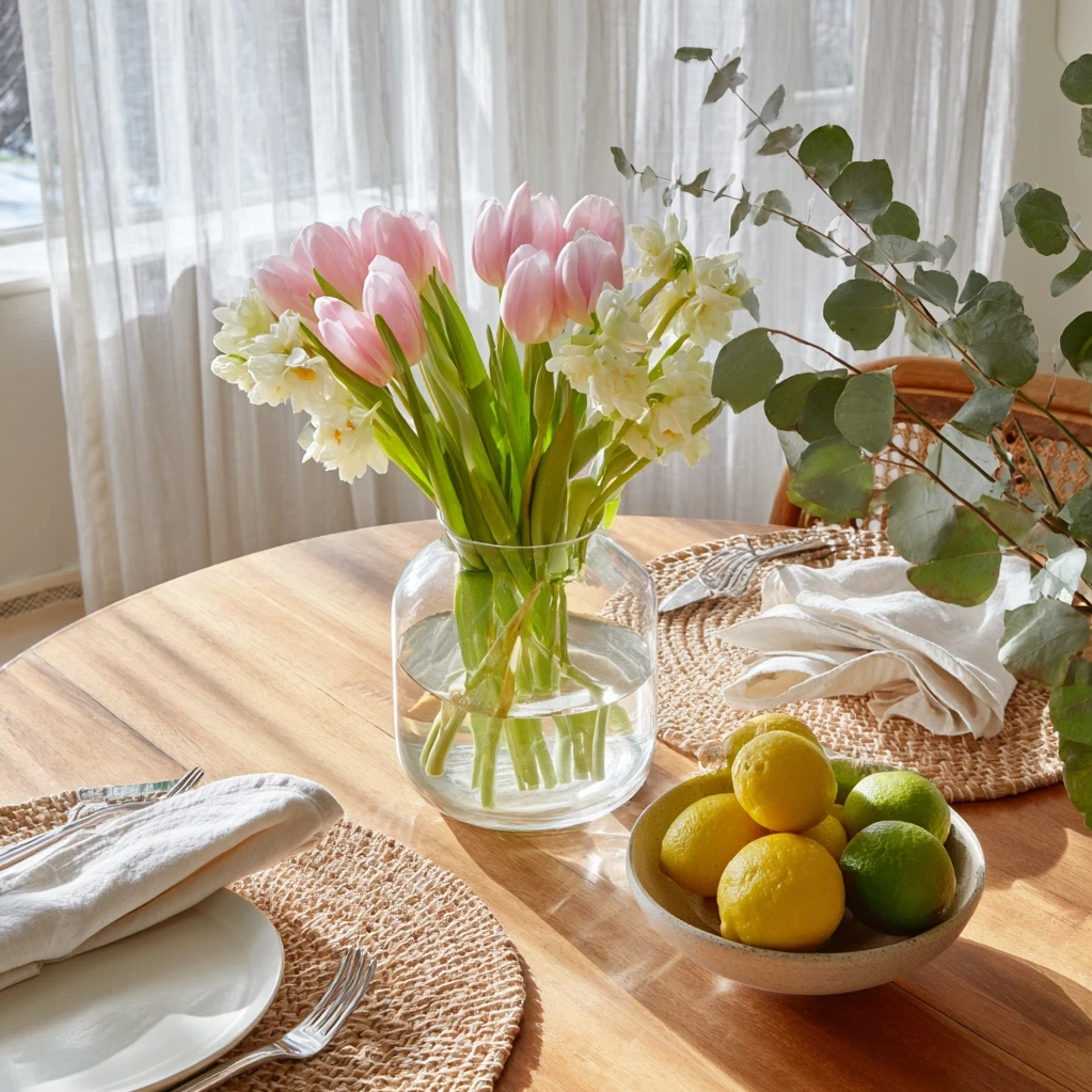 spring table centerpieces