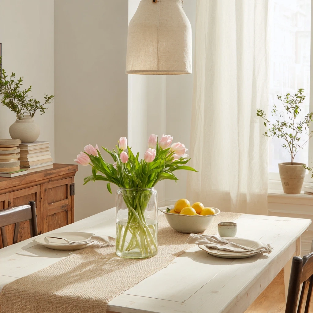 spring table decor