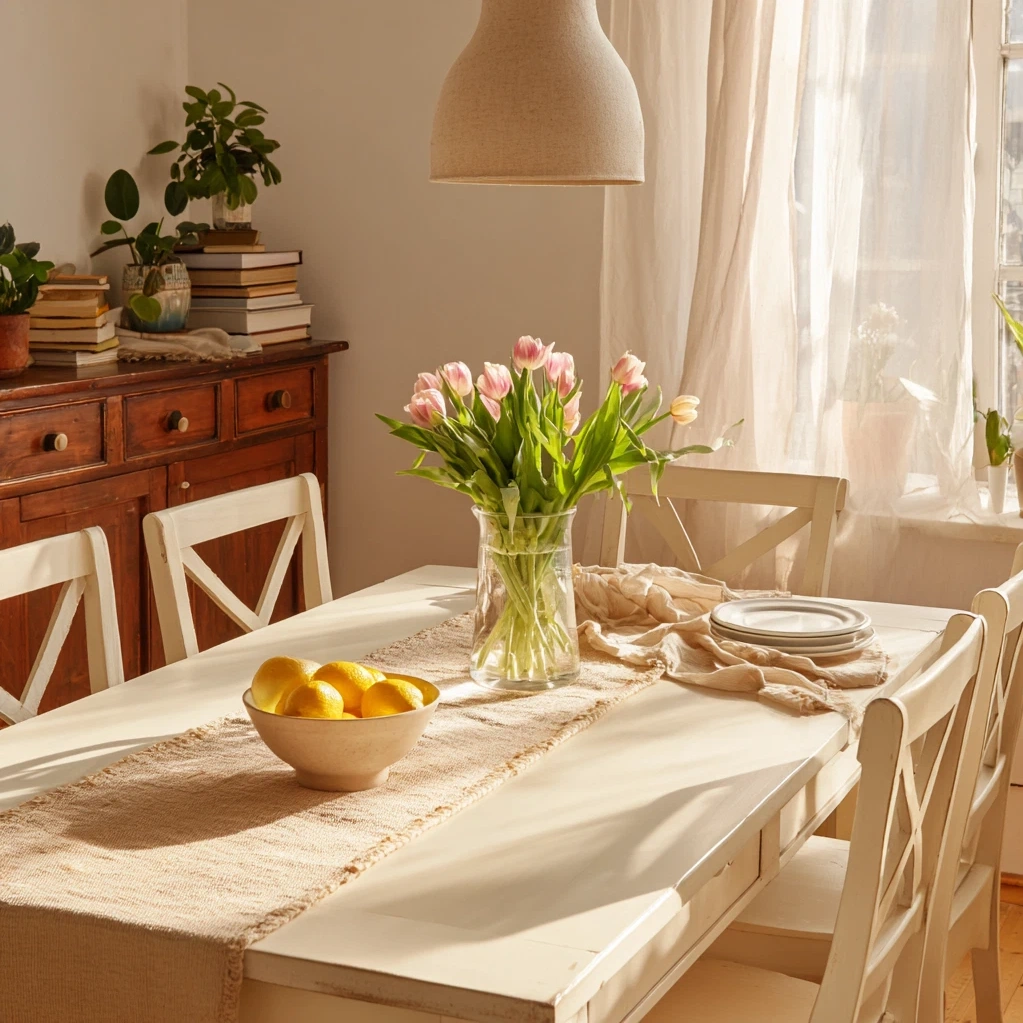 spring table decor