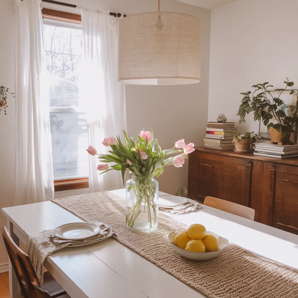 spring table decor