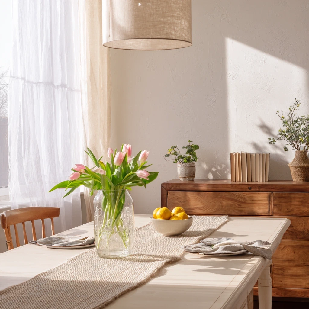 spring table decor