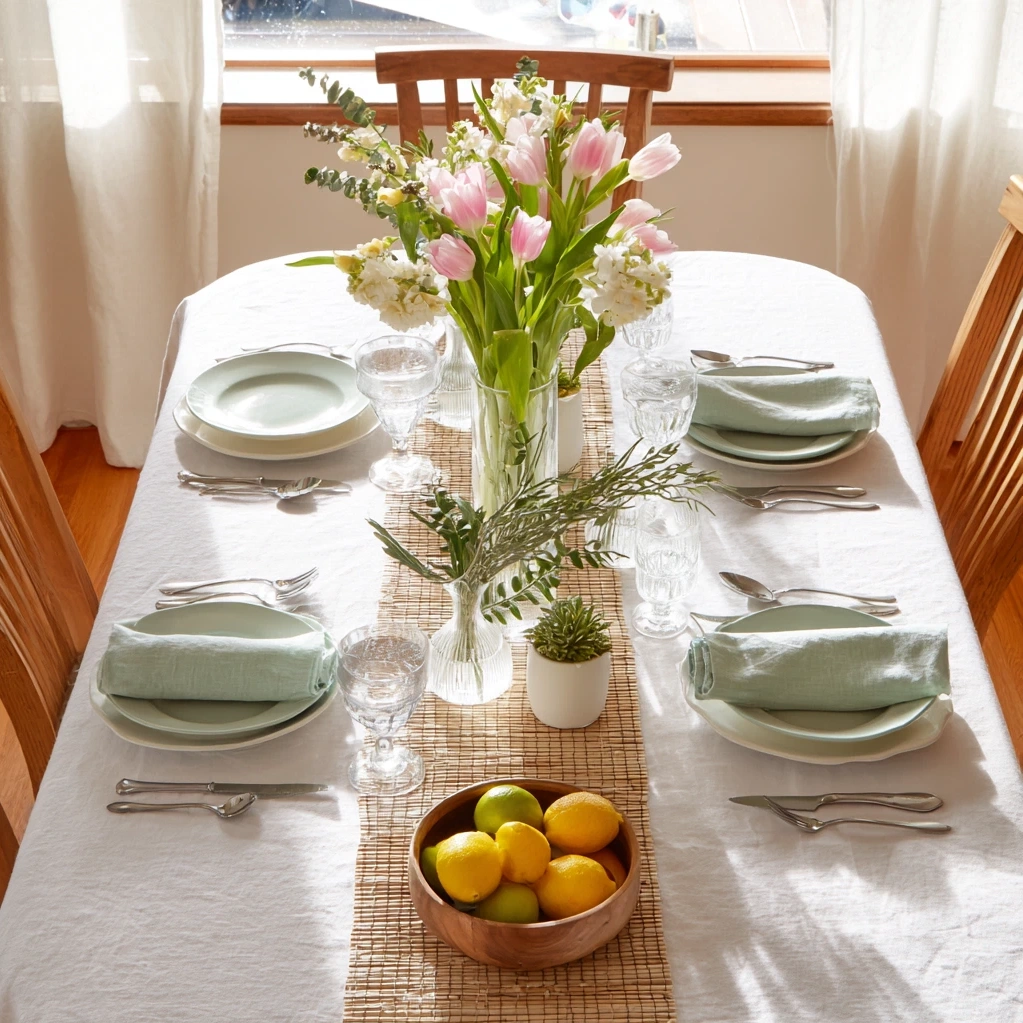 spring table settings