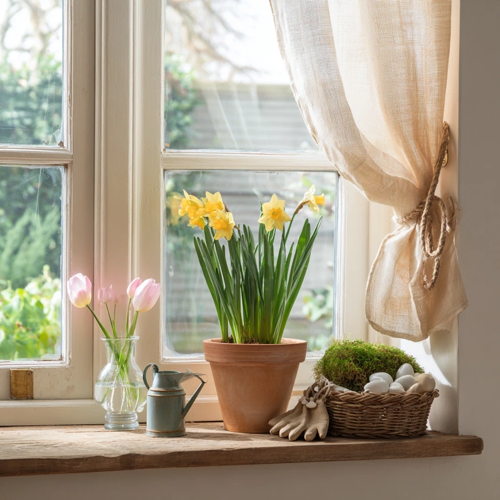 spring window display