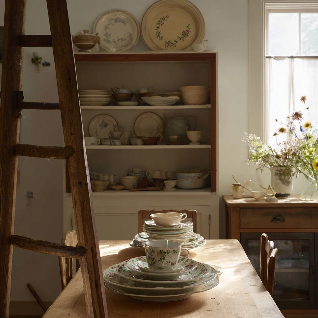 vintage dishware collection