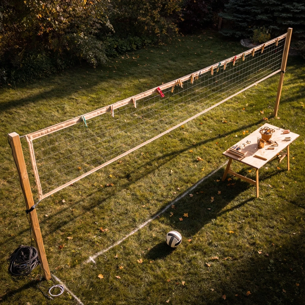 volleyball clothespins game