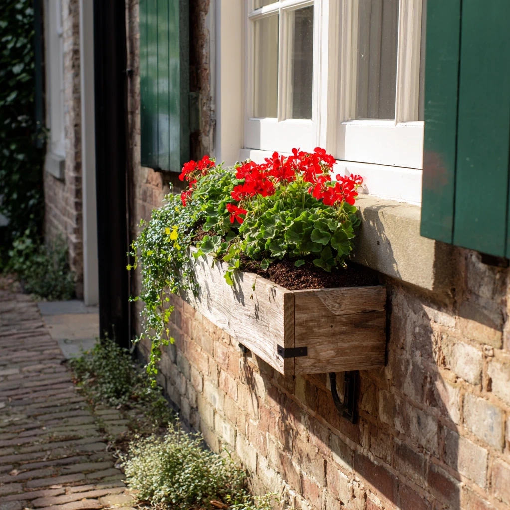 window flower boxes