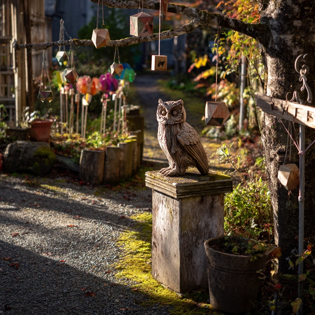 wood yard art