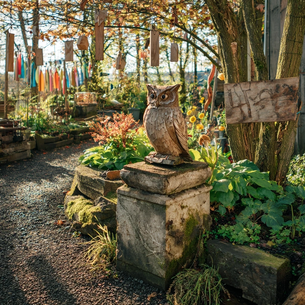 wood yard art