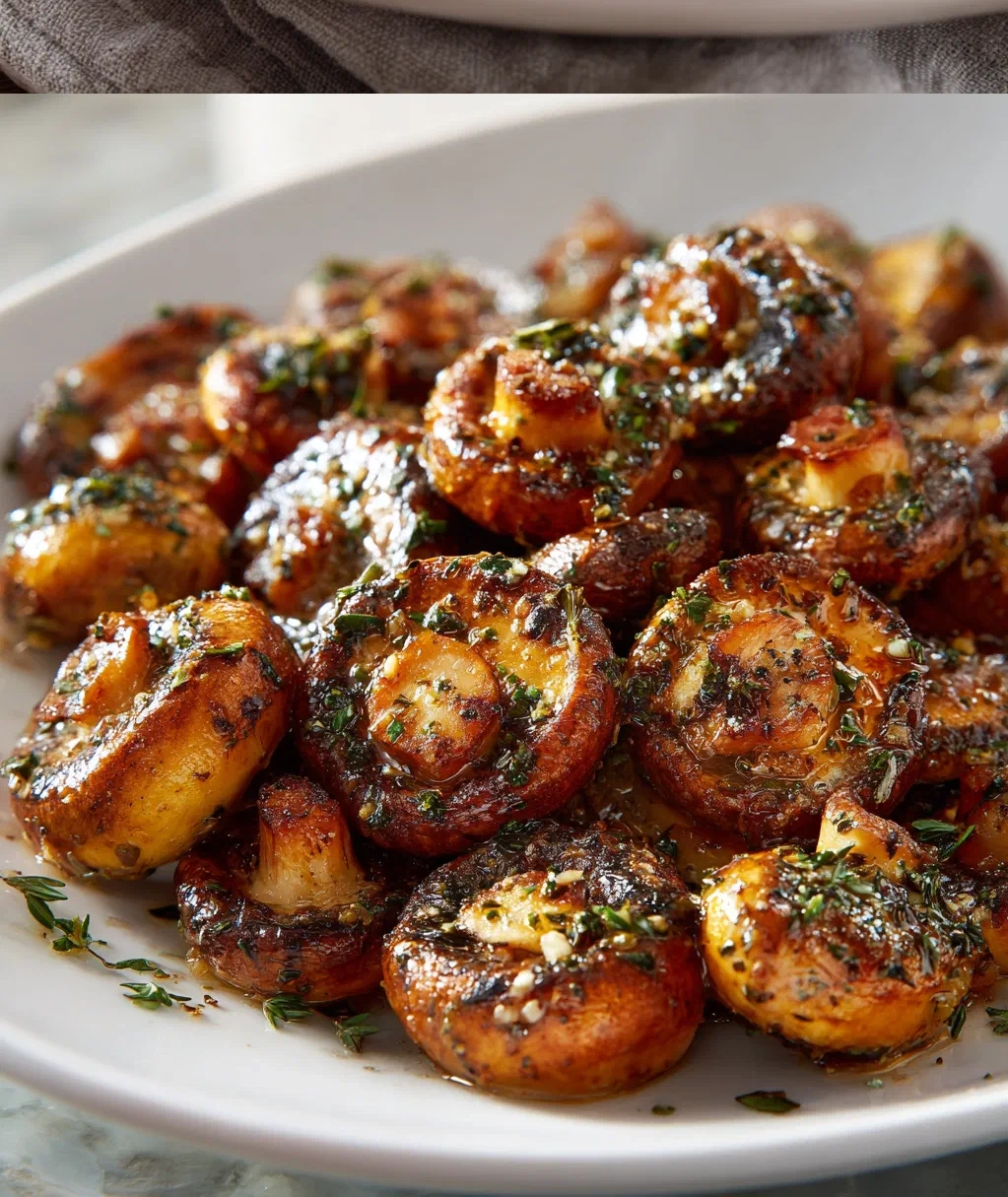 air fryer mushrooms