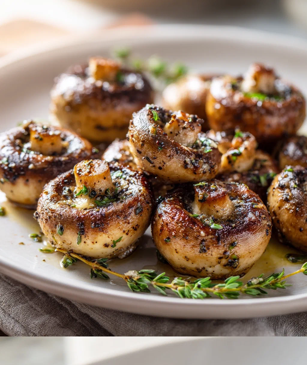 air fryer mushrooms